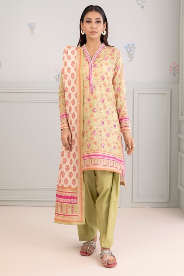 Zellbury Unstitched 3 Piece Printed Lawn Collection'2025 - D56 (WUS25X30499)