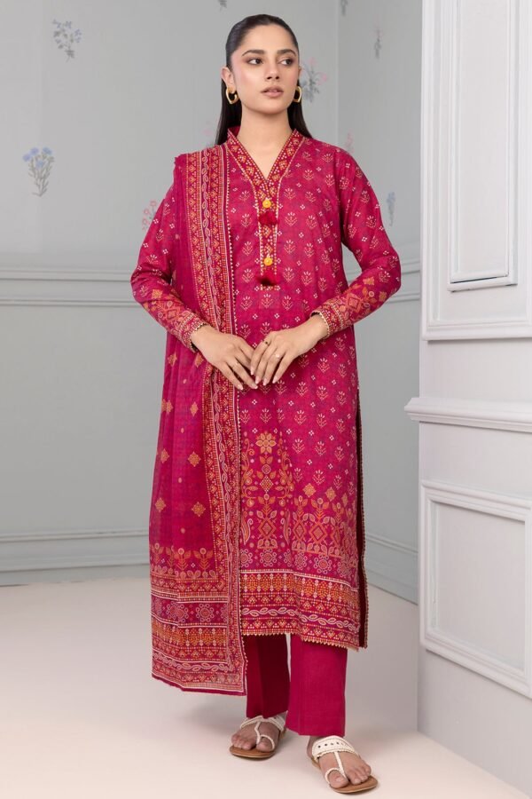Zellbury Unstitched 3 Piece Printed Lawn Collection'2025 - D57 (WUS25X30500)