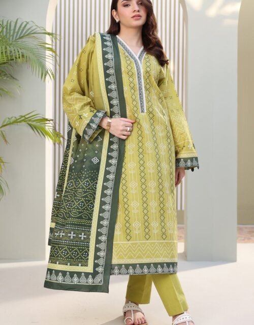 Zellbury Unstitched 3 Piece Printed Lawn Collection'2025 - D58 (WUS25X30381)