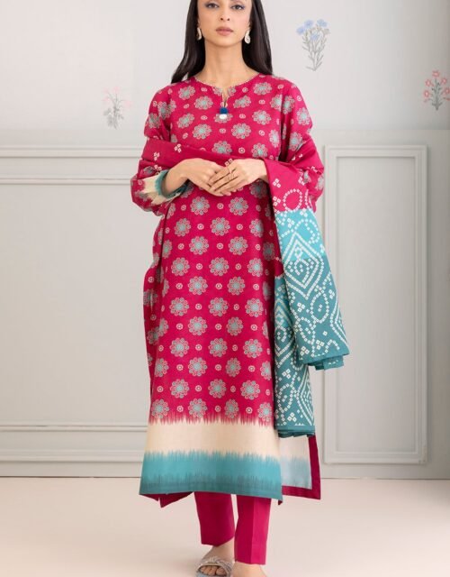 Zellbury Unstitched 3 Piece Printed Lawn Collection'2025 - D59 (WUS25X30435)