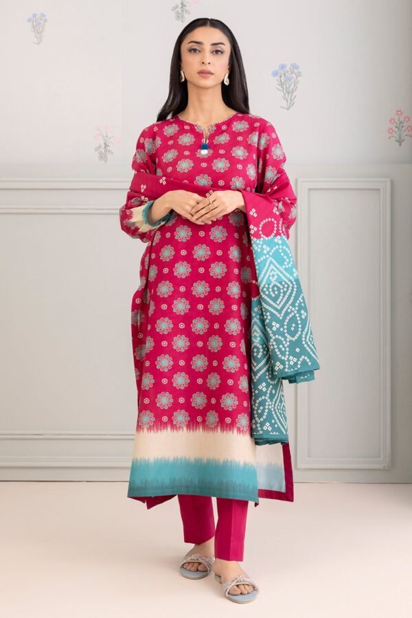 Zellbury Unstitched 3 Piece Printed Lawn Collection'2025 - D59 (WUS25X30435)