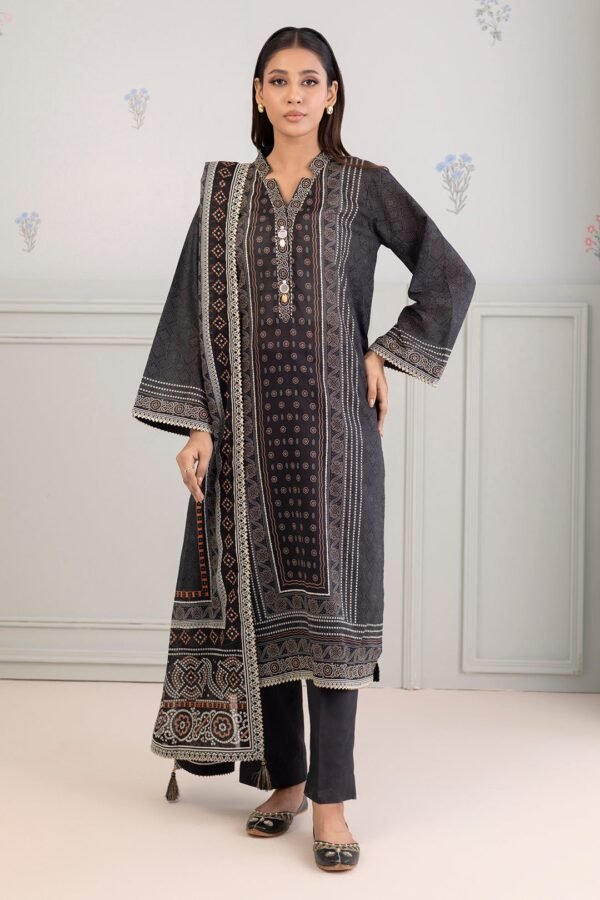 Zellbury Unstitched 3 Piece Printed Lawn Collection'2025 - D61 (WUS25X30434)