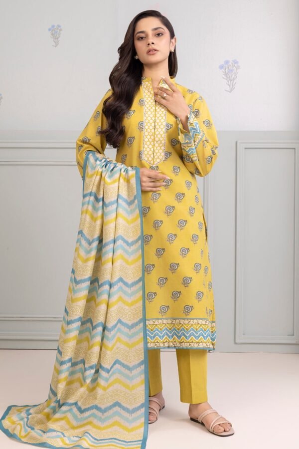 Zellbury Unstitched 3 Piece Printed Lawn Collection'2025 - D62 (WUS25X30433)