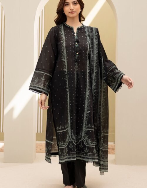Zellbury Unstitched 3 Piece Printed Lawn Collection'2025 - D64 (WUS25X30430)