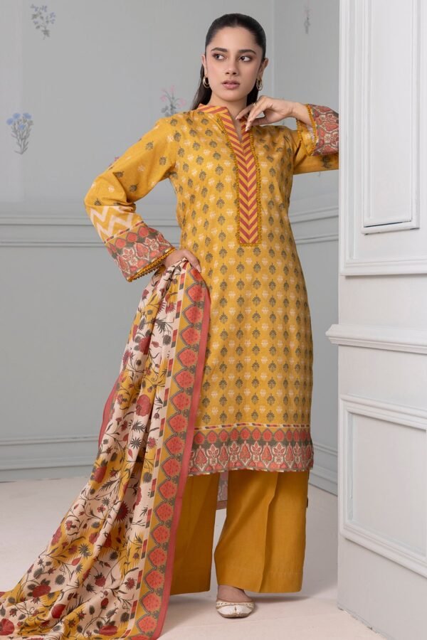 Zellbury Unstitched 3 Piece Printed Lawn Collection'2025 - D65 (WUS25X30521) - Image 2