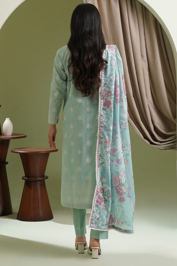 Zellbury Unstitched 3 Piece Printed Lawn Collection'2025 - D71 (WUS25X30673) - Image 2