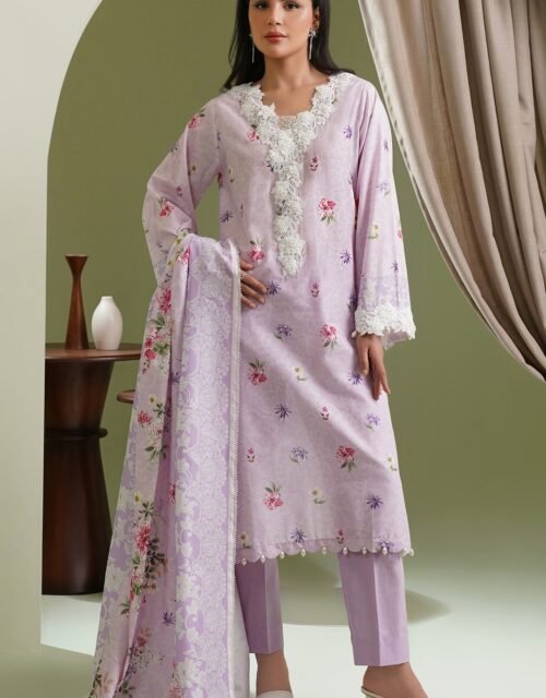 Zellbury Unstitched 3 Piece Printed Lawn Collection'2025 - D72 (WUS25X30453)