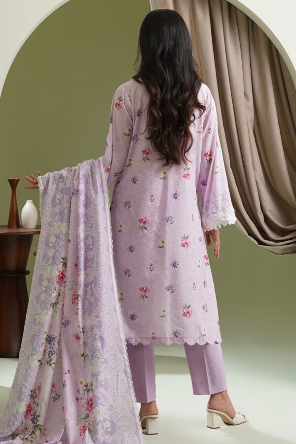 Zellbury Unstitched 3 Piece Printed Lawn Collection'2025 - D72 (WUS25X30453) - Image 2
