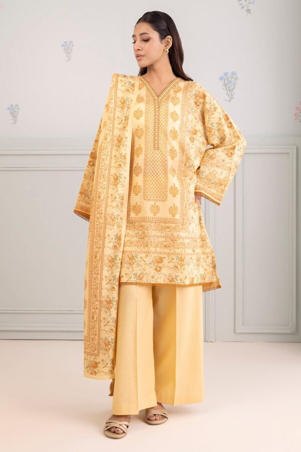 Zellbury Unstitched 3 Piece Printed Lawn Collection'2025 - D73 (WUS25X30440)
