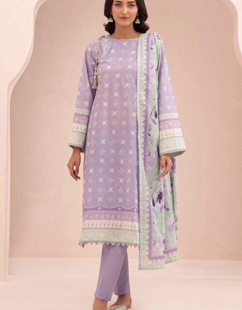 Zellbury Unstitched 3 Piece Printed Lawn Collection'2025 - D75 (WUS25X30579)