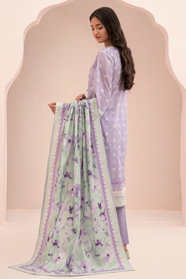 Zellbury Unstitched 3 Piece Printed Lawn Collection'2025 - D75 (WUS25X30579) - Image 2
