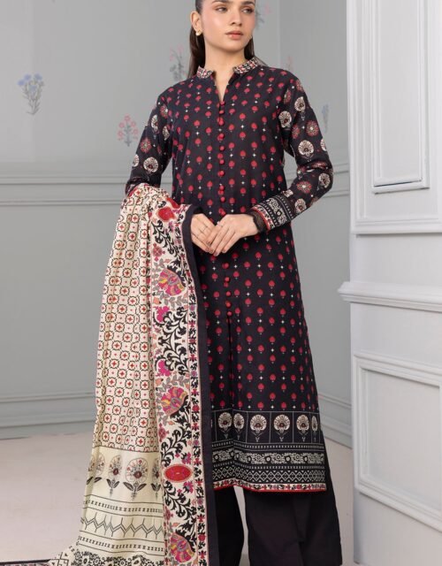 Zellbury Unstitched 3 Piece Printed Lawn Collection'2025 - D76 (WUS25X30503)