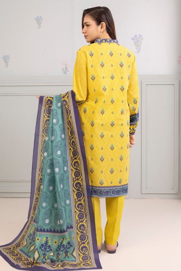 Zellbury Unstitched 3 Piece Printed Lawn Collection'2025 - D77 (WUS25X30437) - Image 2