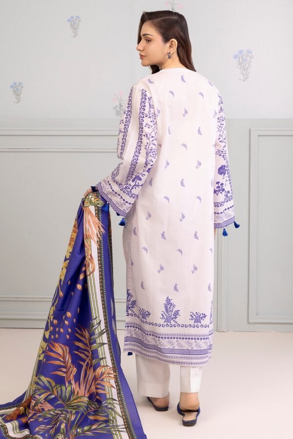 Zellbury Unstitched 2 Piece Printed Lawn Collection'2025 ( SHIRT DUPATTA)- D35 (WUS25X20408) - Image 2