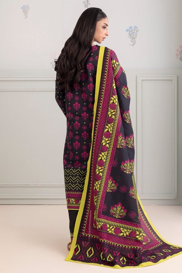 Zellbury Unstitched 2 Piece Printed Lawn Collection'2025 ( SHIRT DUPATTA)- D36 (WUS25X20409) - Image 2