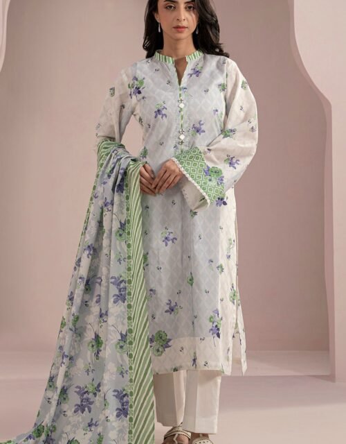 Zellbury Unstitched 2 Piece Printed Lawn Collection'2025 ( SHIRT DUPATTA)- D37 (WUS25X20543)