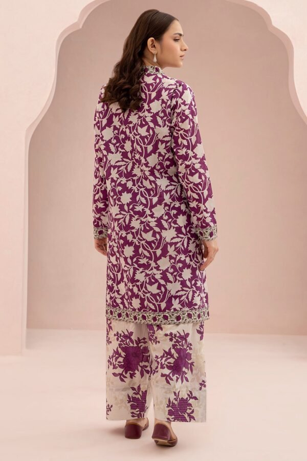 Zellbury Unstitched 2 Piece Printed Lawn Collection'2025 ( SHIRT SHALWAR)- D39 (WUS25X20554) - Image 2