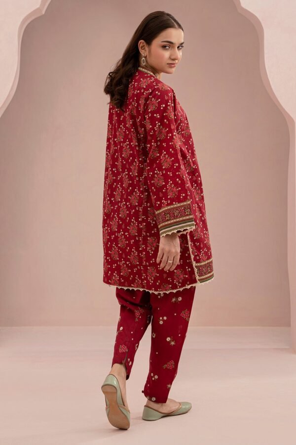 Zellbury Unstitched 2 Piece Printed Lawn Collection'2025 ( SHIRT SHALWAR)- D40 (WUS25X20632) - Image 2
