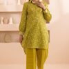 Zellbury Unstitched 2 Piece Embroidered Shirt Shalwar Lawn Collection'2025 - D08 (WUS25E20236)