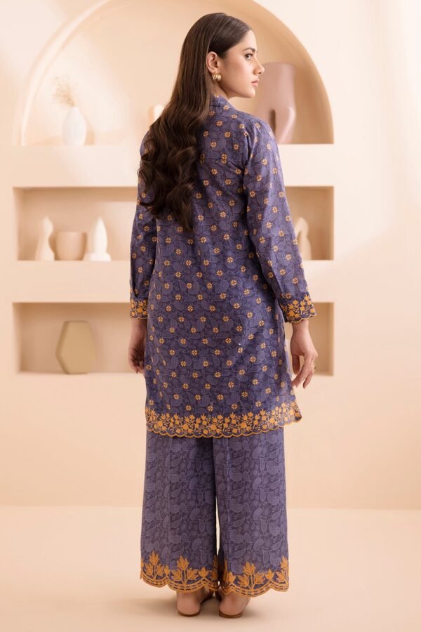 Zellbury Unstitched 2 Piece Embroidered Shirt Shalwar Lawn Collection'2025 - D09 (WUS25E20165) - Image 2