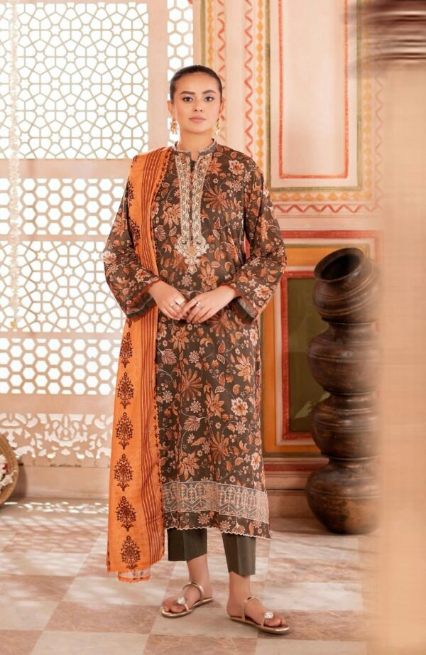 TABEER by Gull Jee – Unstitched 3 Piece Embroidered Lawn Collection’25  – A08