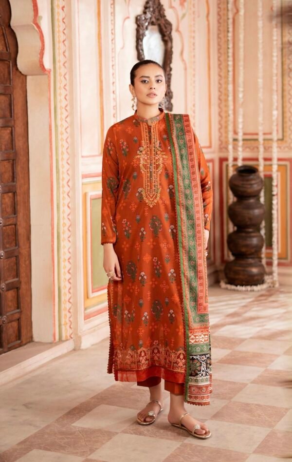 TABEER by Gull Jee – Unstitched 3 Piece Embroidered Lawn Collection’25  – A10