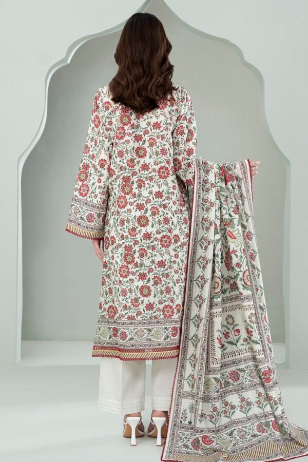Zellbury Unstitched 3 Piece Embroidered Lawn Collection'2025 - D32 (WUS25E30458) - Image 2