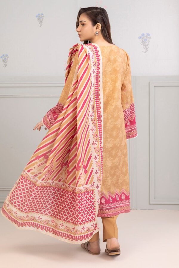 Zellbury Unstitched 3 Piece Embroidered Lawn Collection'2025 - D33 (WUS25E30401) - Image 2