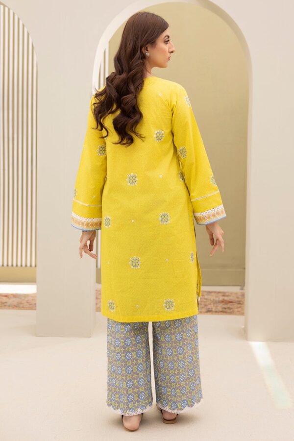 Zellbury Unstitched 2 Piece Embroidered Shirt Shalwar Lawn Collection'2025 - D13 (WUS25E20310) - Image 2