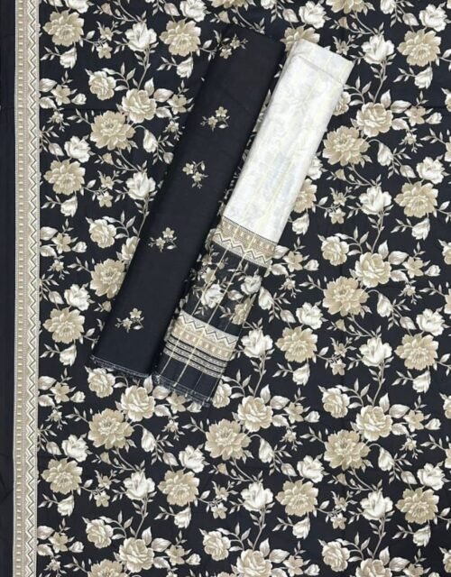 Bin Saeed Unstitched Digital Printed Summer Lawn Collection 2025 - D169