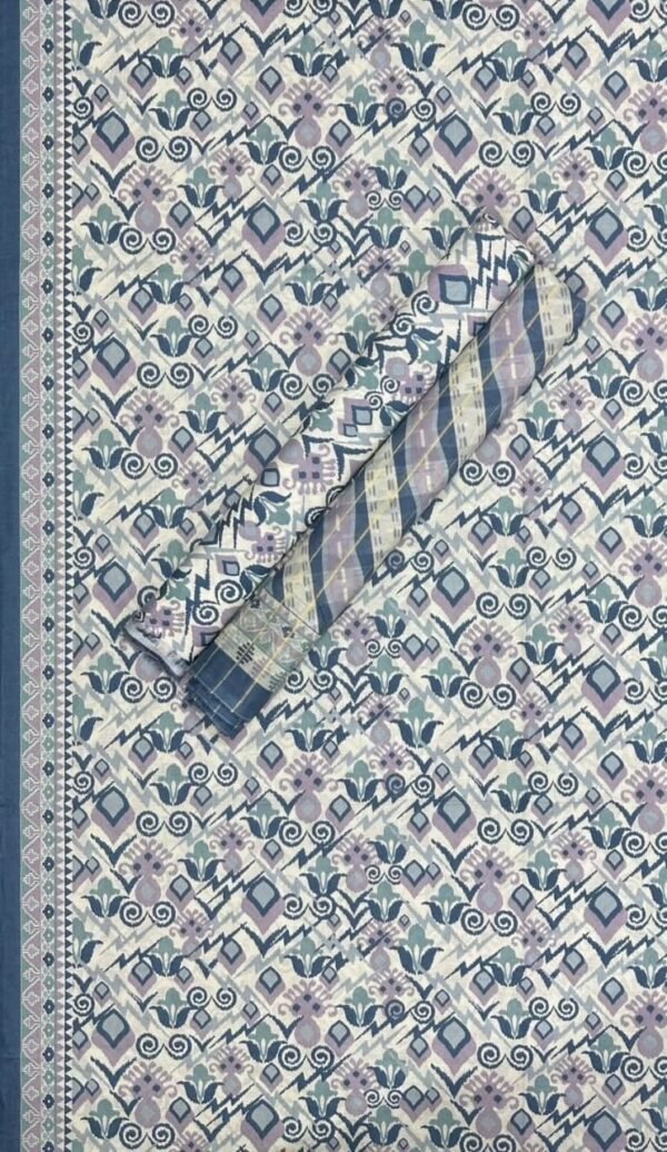 Bin Saeed Unstitched Digital Printed Summer Lawn Collection 2025 - D171