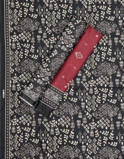Bin Saeed Unstitched Digital Printed Summer Lawn Collection 2025 - D159