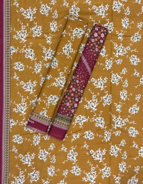 Bin Saeed Unstitched Digital Printed Summer Lawn Collection 2025 - D162