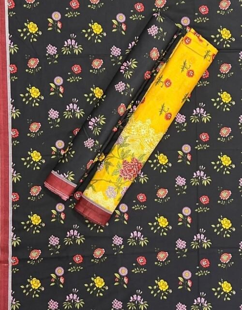 Bin Saeed Unstitched Digital Printed Summer Lawn Collection 2025 - D164