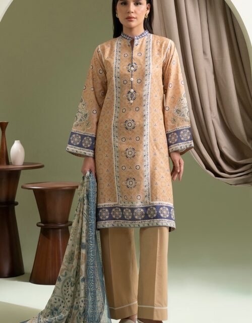 Zellbury Unstitched 3 Piece Printed Lawn Collection'2025 - D79 (WUS25X30507)