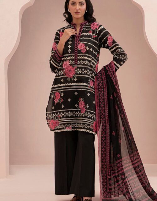 Zellbury Unstitched 3 Piece Printed Lawn Collection'2025 - D80 (WUS25X30583)