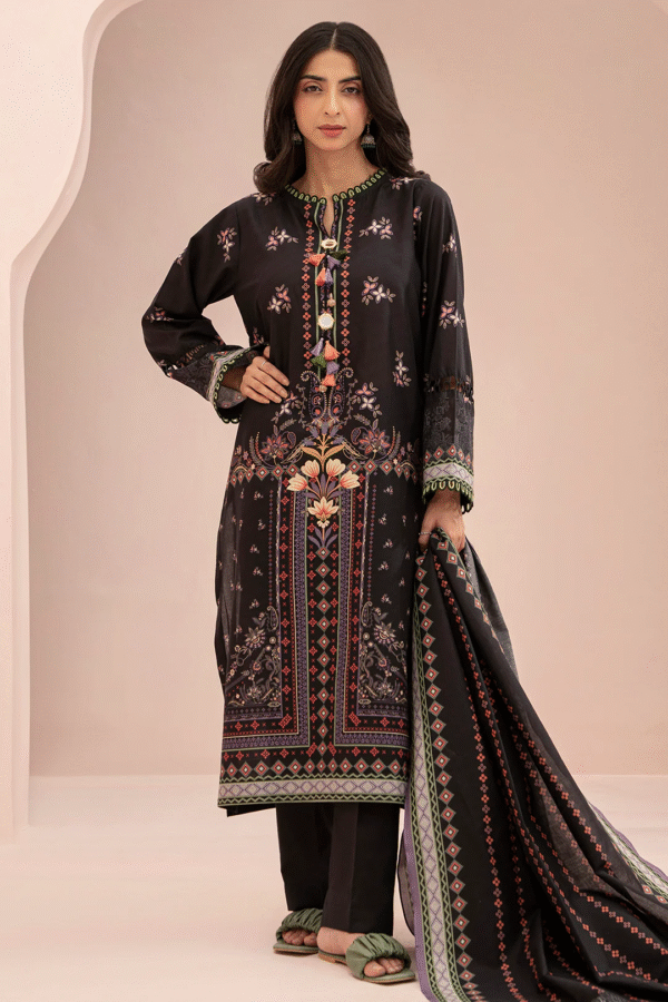 Zellbury Unstitched 3 Piece Printed Lawn Collection'2025 - D83 (WUS25X30664)