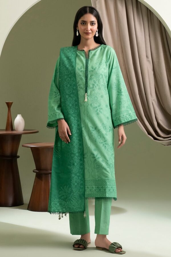 Zellbury Unstitched 3 Piece Printed Lawn Collection'2025 - D87 (WUS25X30519)