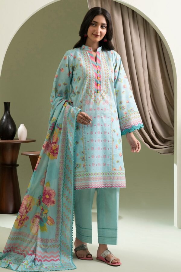 Zellbury Unstitched 3 Piece Printed Lawn Collection'2025 - D88 (WUS25X30510)