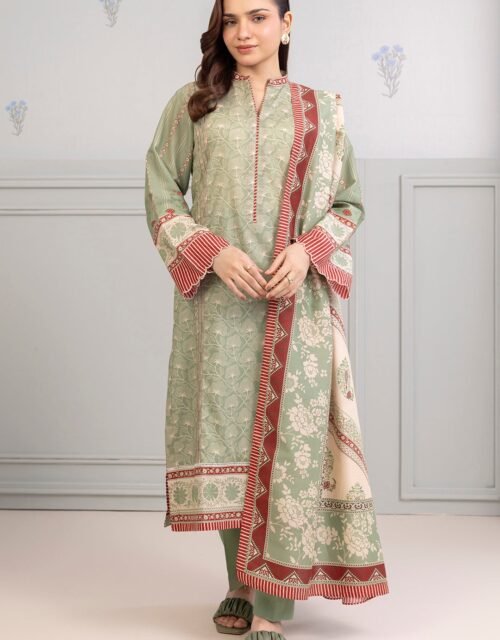Zellbury Unstitched 3 Piece Printed Lawn Collection'2025 - D89 (WUS25X30513)