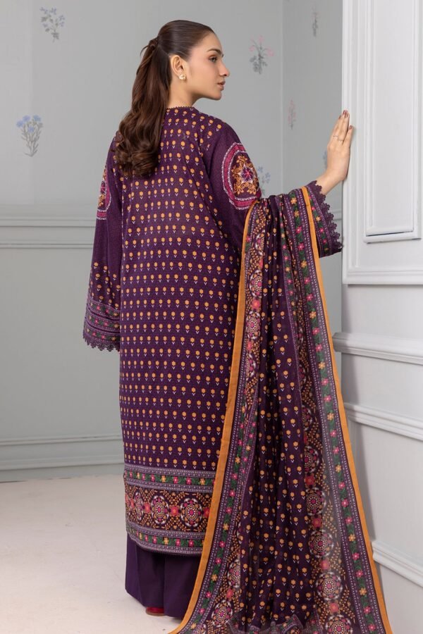 Zellbury Unstitched 3 Piece Printed Lawn Collection'2025 - D90 (WUS25X30494) - Image 2