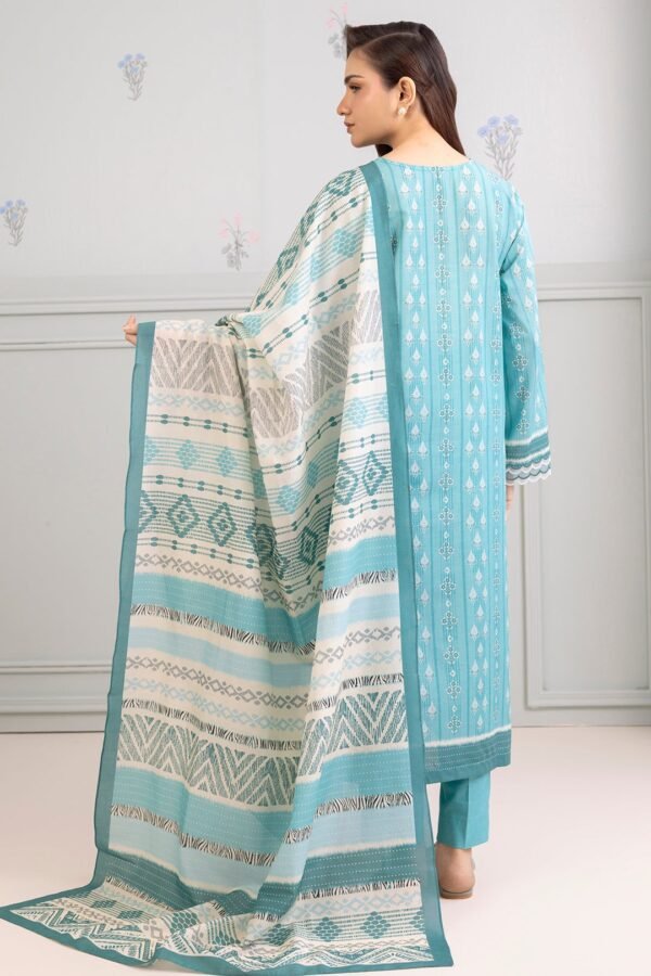 Zellbury Unstitched 3 Piece Printed Lawn Collection'2025 - D91 (WUS25X30427) - Image 2