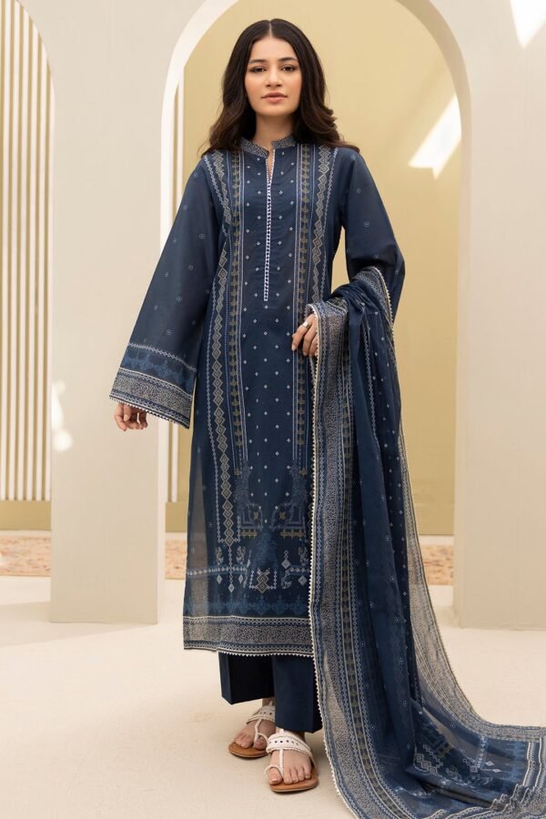 Zellbury Unstitched 3 Piece Printed Lawn Collection'2025 - D93 (WUS25X30496)