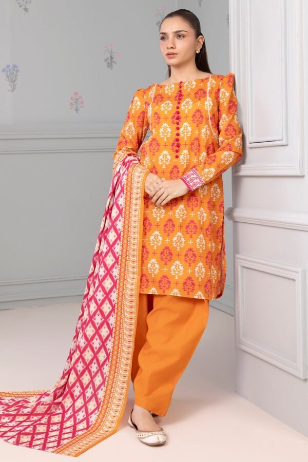 Zellbury Unstitched 3 Piece Printed Lawn Collection'2025 - D94 (WUS25X30425)