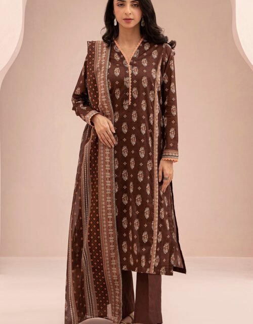 Zellbury Unstitched 3 Piece Printed Lawn Collection'2025 - D96 (WUS25X30424)