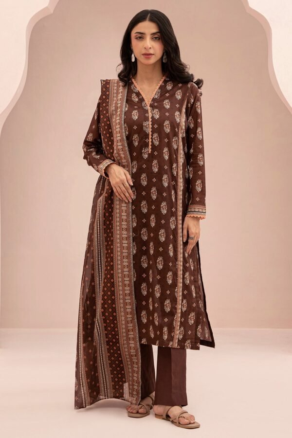 Zellbury Unstitched 3 Piece Printed Lawn Collection'2025 - D96 (WUS25X30424)