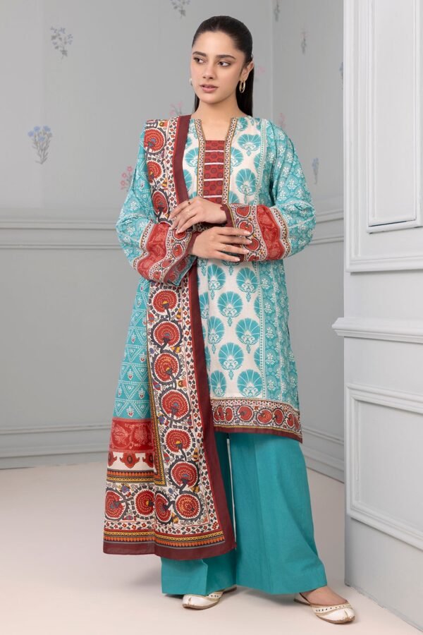 Zellbury Unstitched 3 Piece Printed Lawn Collection'2025 - D97 (WUS25X30497)