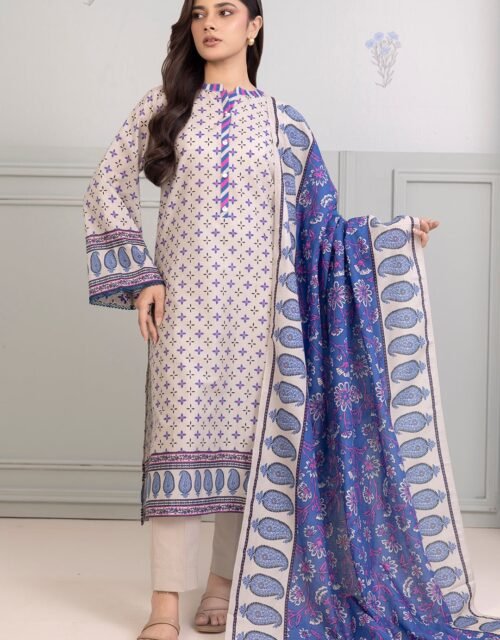 Zellbury Unstitched 3 Piece Printed Lawn Collection'2025 - D98 (WUS25X30431)