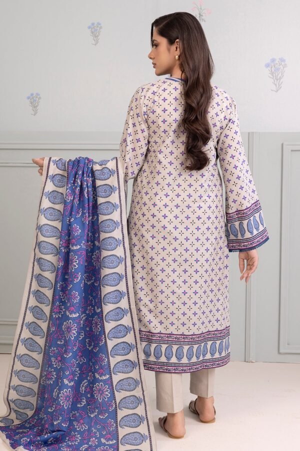 Zellbury Unstitched 3 Piece Printed Lawn Collection'2025 - D98 (WUS25X30431) - Image 2