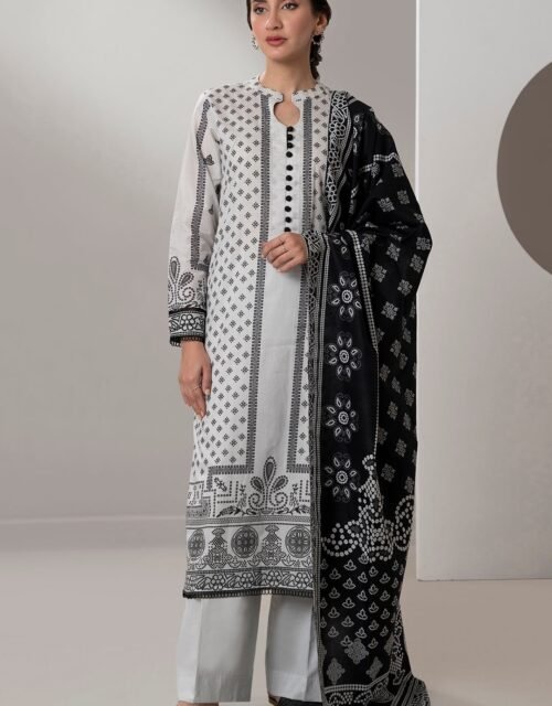 Zellbury Unstitched 3 Piece Printed Lawn Collection'2025 - D101 (WUS25X30646)